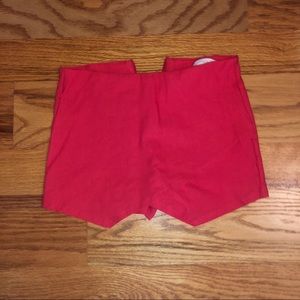 Red Orange Envelope Skort